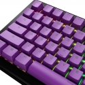 Klaviatūra Glorious GPBT Basics Keycaps, ANSI išdėstymas (US), PBT, Dye-Sub - Epic Violetinė