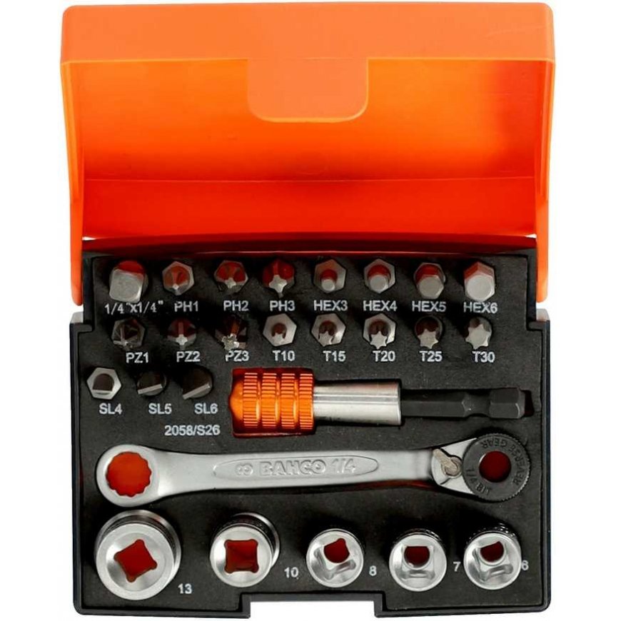 Bahco Bits and heads set with