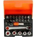 Bahco Bits and heads set with ring nut 26 pcs