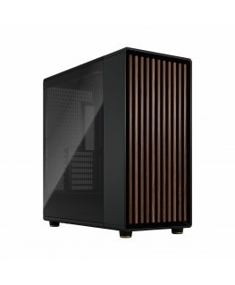 Fractal Design FD-C-NOR1X-02 системный блок Midi Tower Черный, Древесный уголь