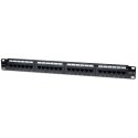 Techly Patch Panel UTP 24 Ports RJ45 Cat.6 I-PP 24-RU-C6T Techly Patch Panel UTP 24 Ports RJ45 Cat.6 I-PP 24-RU-C6T