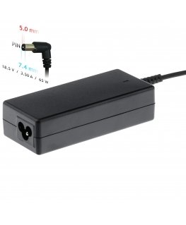Akyga AK-ND-03 strāvas adapteris & pārveidotājs Iekštelpas 65 W Melns