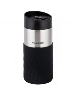 Thermal mug, black, 300ml Klausberg