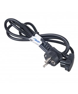 Akyga Power cable for DELL notebook AK-NB-02A CEE 7/7 250V/50Hz 1.5m Черный 1,5 m CEE7/7 Силовая вилка тип F