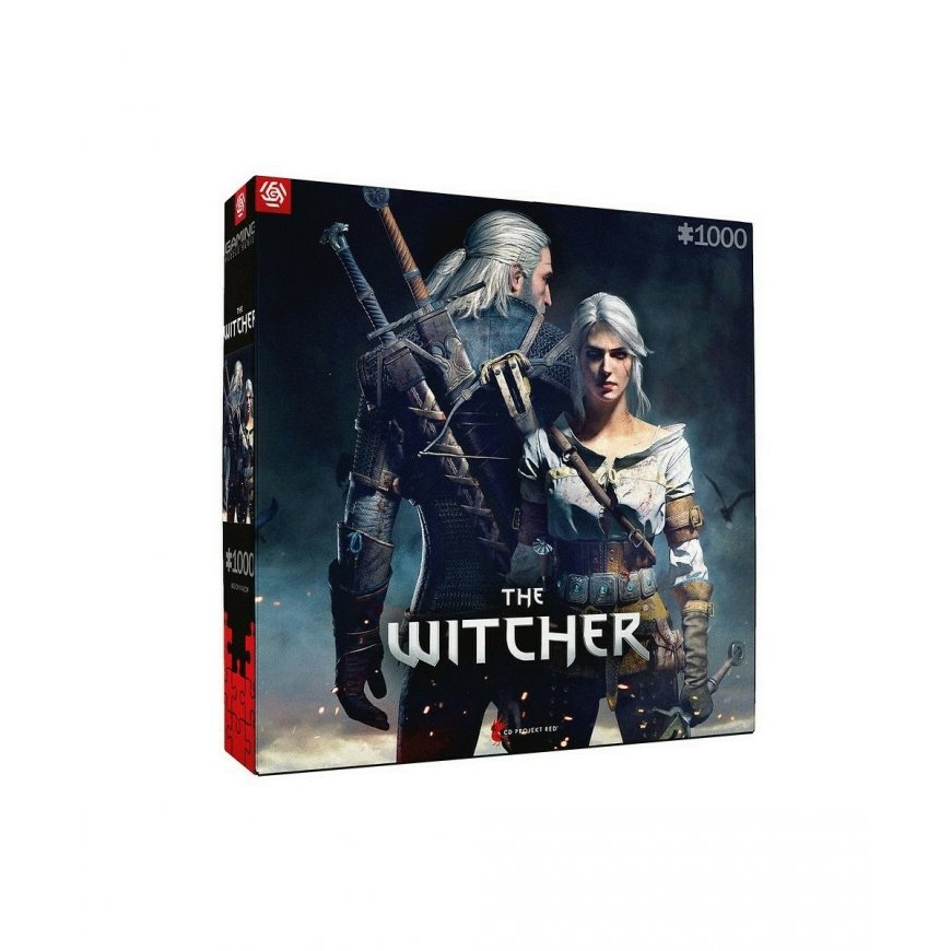 Good Loot The Witcher: Geralt & Ciri Jigsaw puzzle 1000 pc(s) Video game