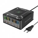 Blitzwolf BW-S28 260W, 2xUSB-A, 3xUSB-C, 15W wireless charger (black) Blitzwolf BW-S28 260W, 2xUSB-A, 3xUSB-C, 15W wireless charger (black)