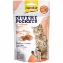Cat food : GIMBORN Nutri Pockets Malt Vitamin Mix with Beef, Sal