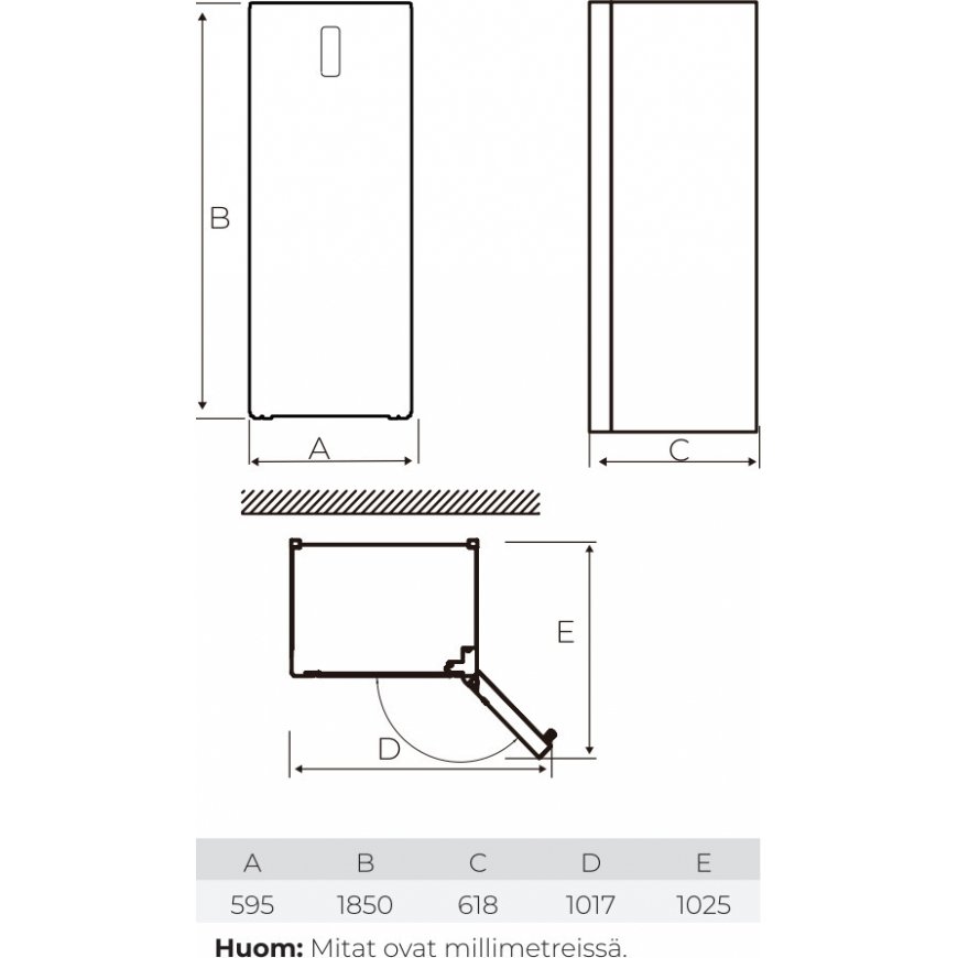 Ströme HS-481LWEN/WH refrigerator, white – 4