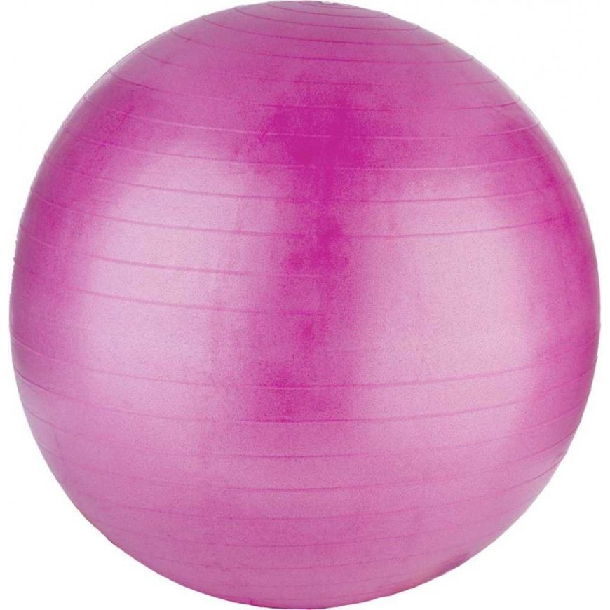 FITNESS BALL 65CM ANTIBURST PINK XQMAX