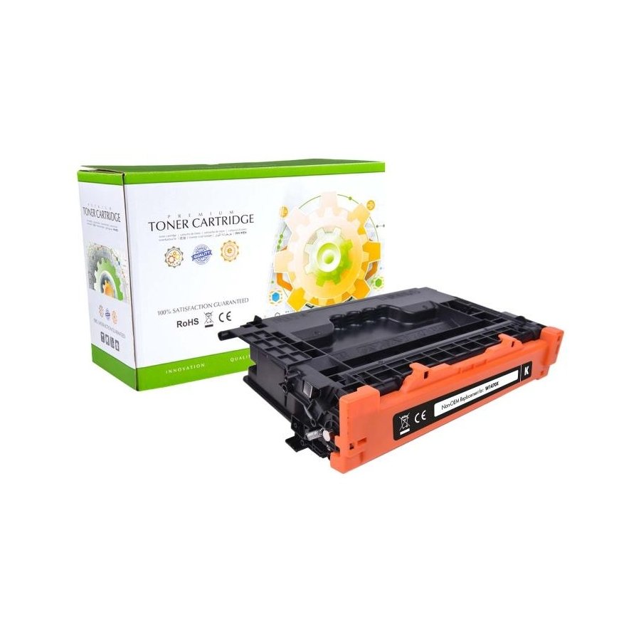 Non-original Static Control HP W1470X cartridge for laser printers, black (25200 pages)