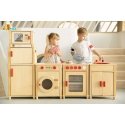 Viga Toys Medinis didžiulis virtuvės rinkinys Natūralus FSC sertifikuotas Viga Toys Medinis didžiulis virtuvės rinkinys Natūralus FSC sertifikuotas