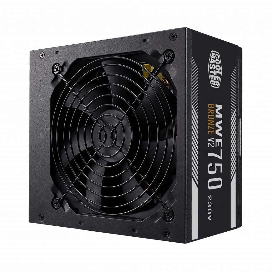 Cooler Master MWE 750 Bronze 230V V2 toiteallika komponent 750 W 24-pin ATX ATX Must