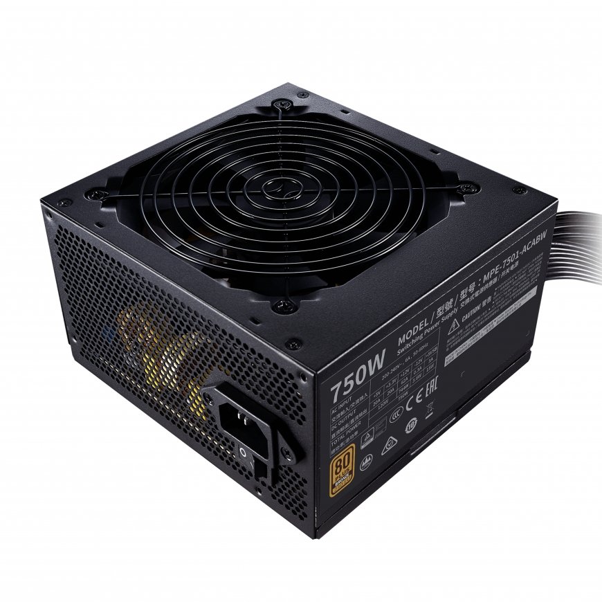Cooler Master MWE 750 Bronze 230V V2 virtalähdeyksikkö 750 W 24-pin ATX ATX musta – 2