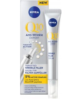 Nivea Q10 Anti-Wrinkle Expert Targeted Wrinkle Filler Serumas Skin Serumas