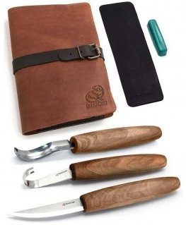 Carving kit BeaverCraft S14X for carving spoons and other wood products