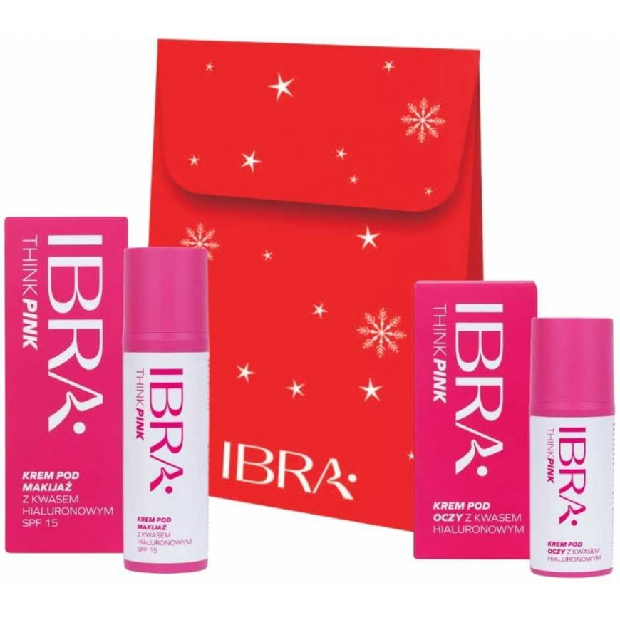 Ibra Holiday Pink set krem pod makijaż 50ml + krem pod oczy 30ml