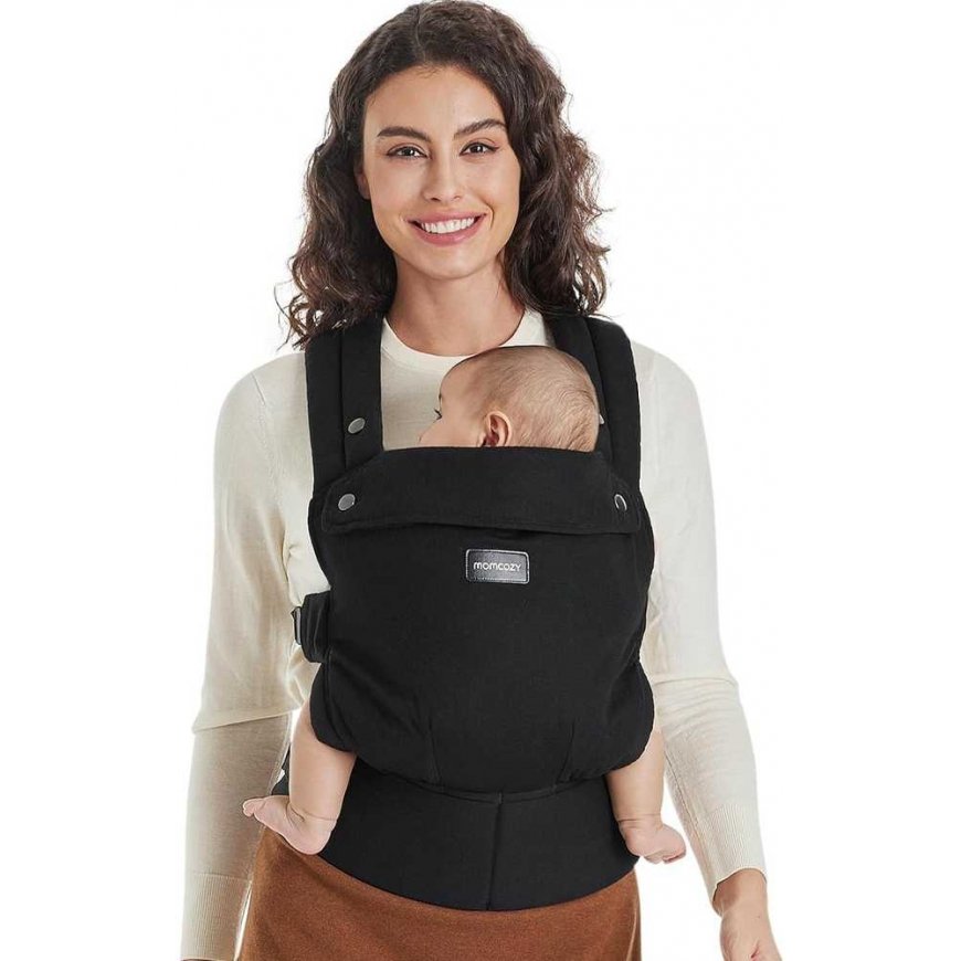 MOMCOZY ERGONOMINĖ KŪDIKIŲ NEŠIOKLĖ, JUODA – 2