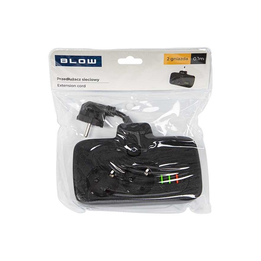 Blow PS-310U splitter 3 slots 3xUSB 0.1m black 2x1mm extension – 4