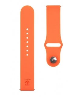 22mm Silicone Watch Strap and Watch Band Orange