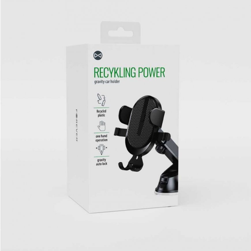 Forever recycling gravity car holder for a windshield RUS36-G-S – 2