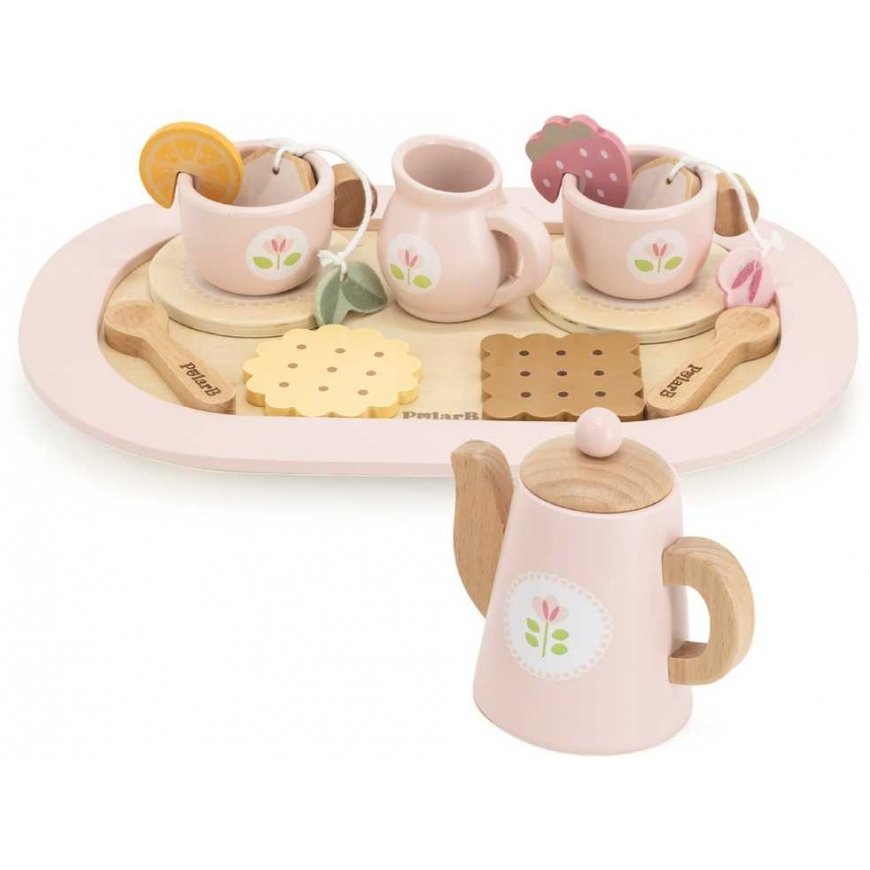 Viga Toys VIGA PolarB wooden tea set tea fantasy – 3