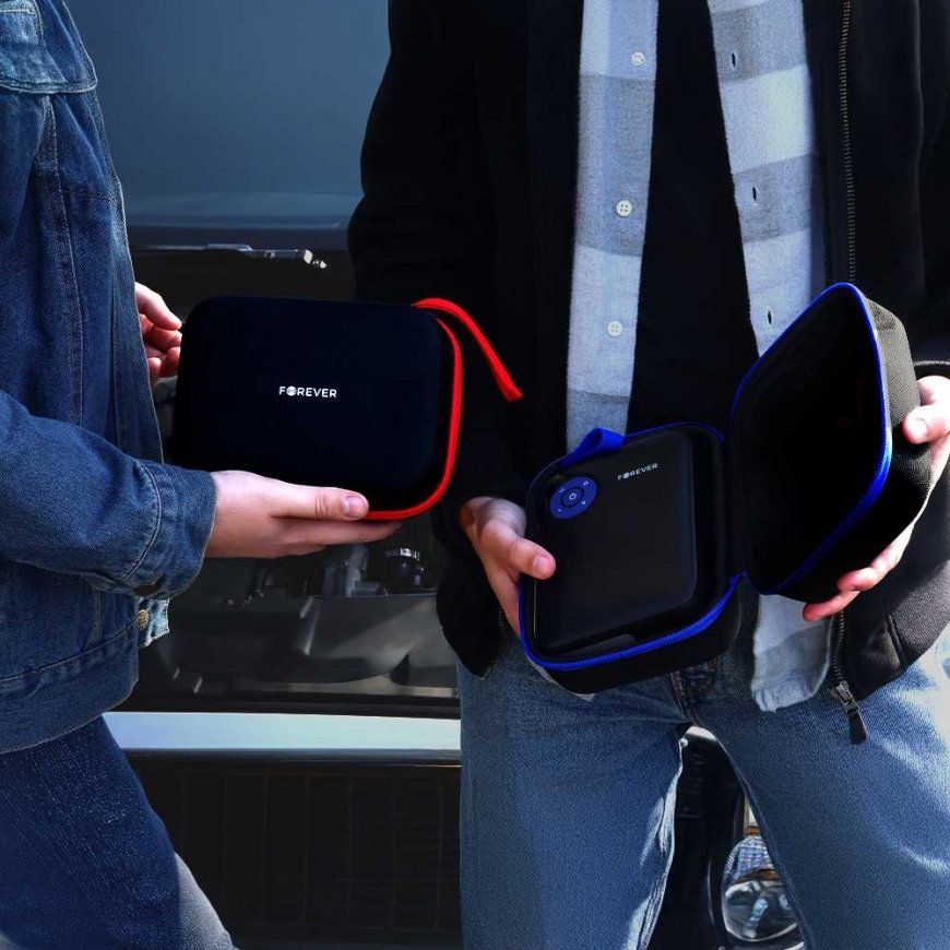 Forever jump starter 4in1 JS-400 7200mAh juodas-red – 5