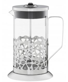 Zaparzacz do kawy i herbaty Larissa 600 ml crown silver AMBITION
