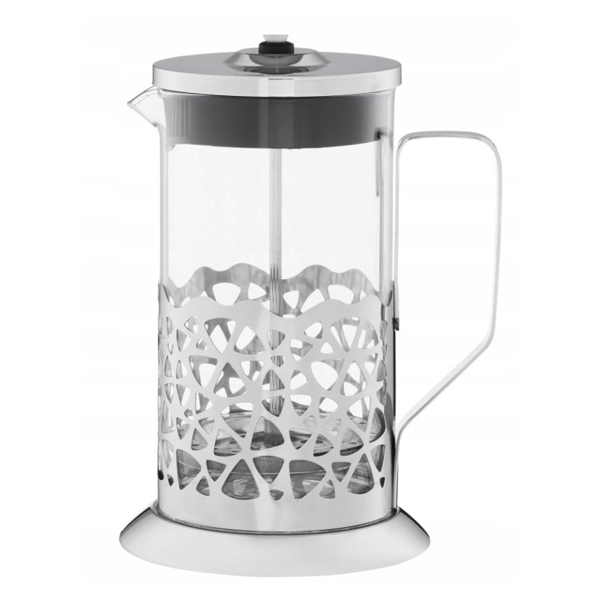 Zaparzacz do kawy i herbaty Larissa 600 ml crown silver AMBITION