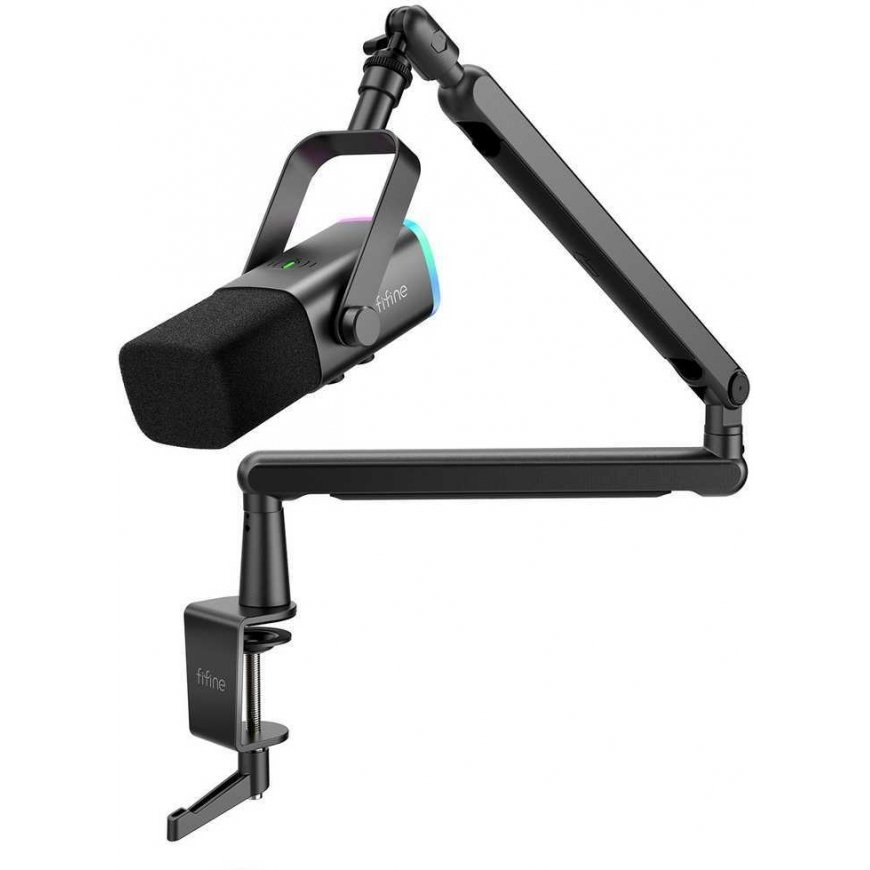 FIFINE AmpliGame TAM8 Wired Microphone with