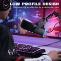 FIFINE AmpliGame TAM8 laidinis mikrofonas su stovu ir RGB apšvietimu|USB/XLR FIFINE AmpliGame TAM8 laidinis mikrofonas su stovu ir RGB apšvietimu|USB/XLR