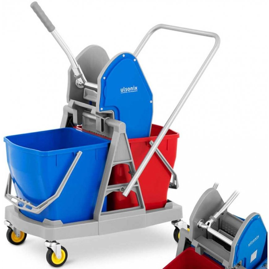 Ulsonix Floor cleaning trolley with drill