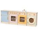 Viga Toys Wooden kitchen set XL washing machine, stove, dishwasher Viga Toys Wooden kitchen set XL washing machine, stove, dishwasher