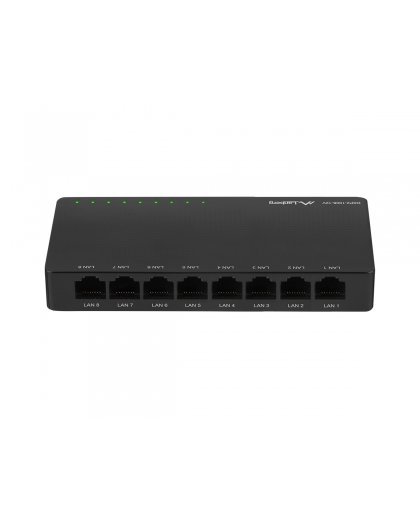 LANBERG-LÜLITI DSP2-1008-12V (8-PORT, 12 V, 1 GB / S)