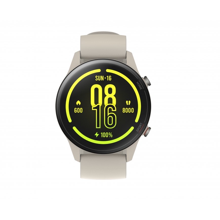 Xiaomi Mi Watch 3,53 cm (1.39") AMOLED 46 mm Цифровой 454 x 454 пикселей Сенсорный экран Бежевый GPS