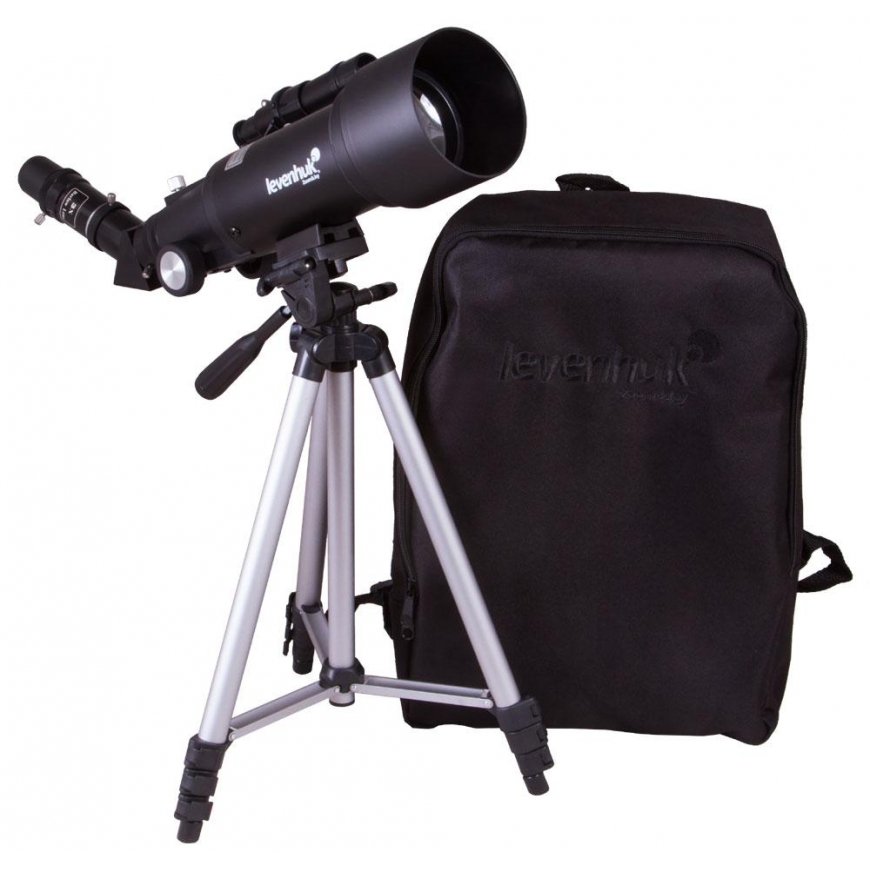Teleskopas Levenhuk Skyline Travel Sun 70 su kuprine ir saulės filtru