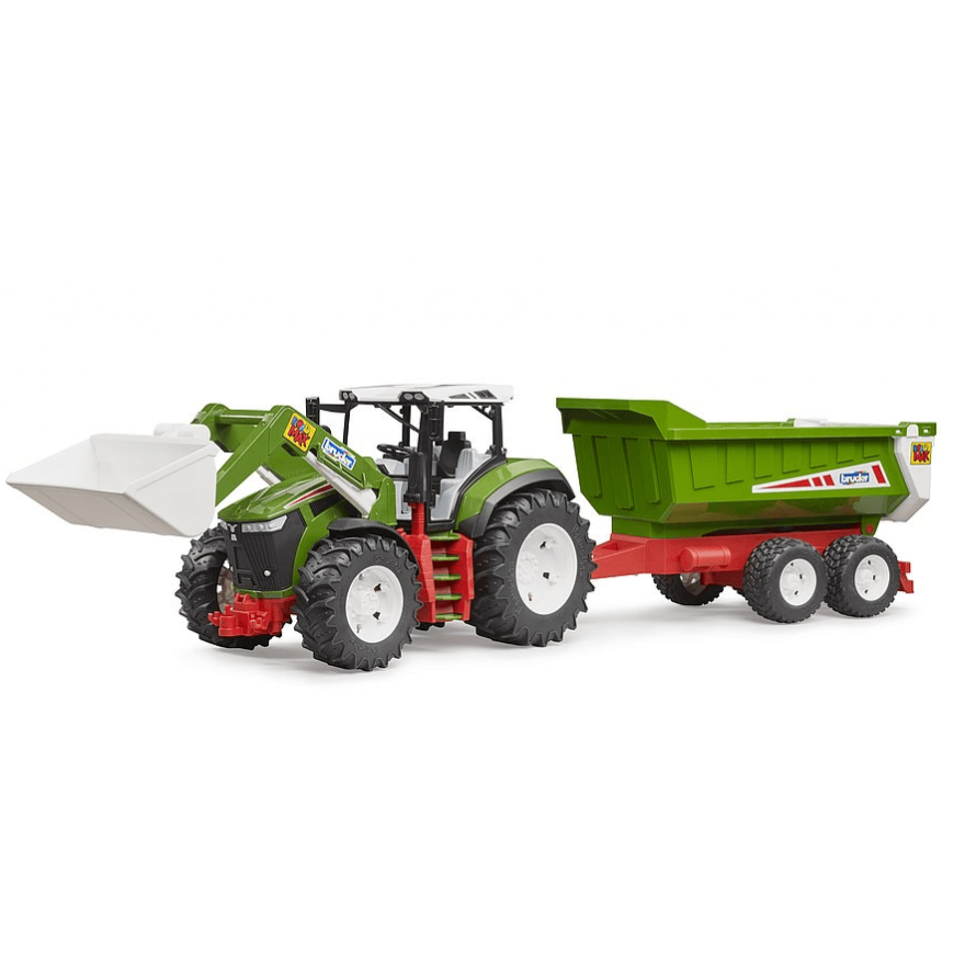 BRUDER Tractor with front loader and