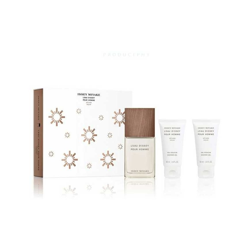 Issey Miyake L'eau D'issey Pour Homme Vétiver Estuche 3 Piezas