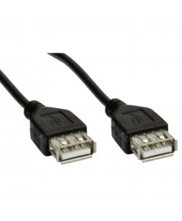 Akyga AK-USB-06 USB cable USB 2.0 1.8 m USB A Black