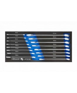 Combination spanner set Hogert HT7G120-1 6-21 mm 16 pcs.