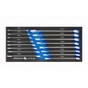Combination spanner set Hogert HT7G120-1 6-21 mm 16 pcs.