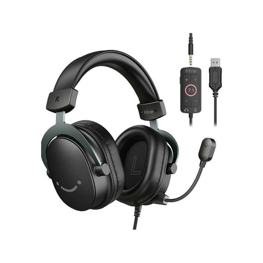 FIFINE AmpliGame H9 Wired Headphones|USB