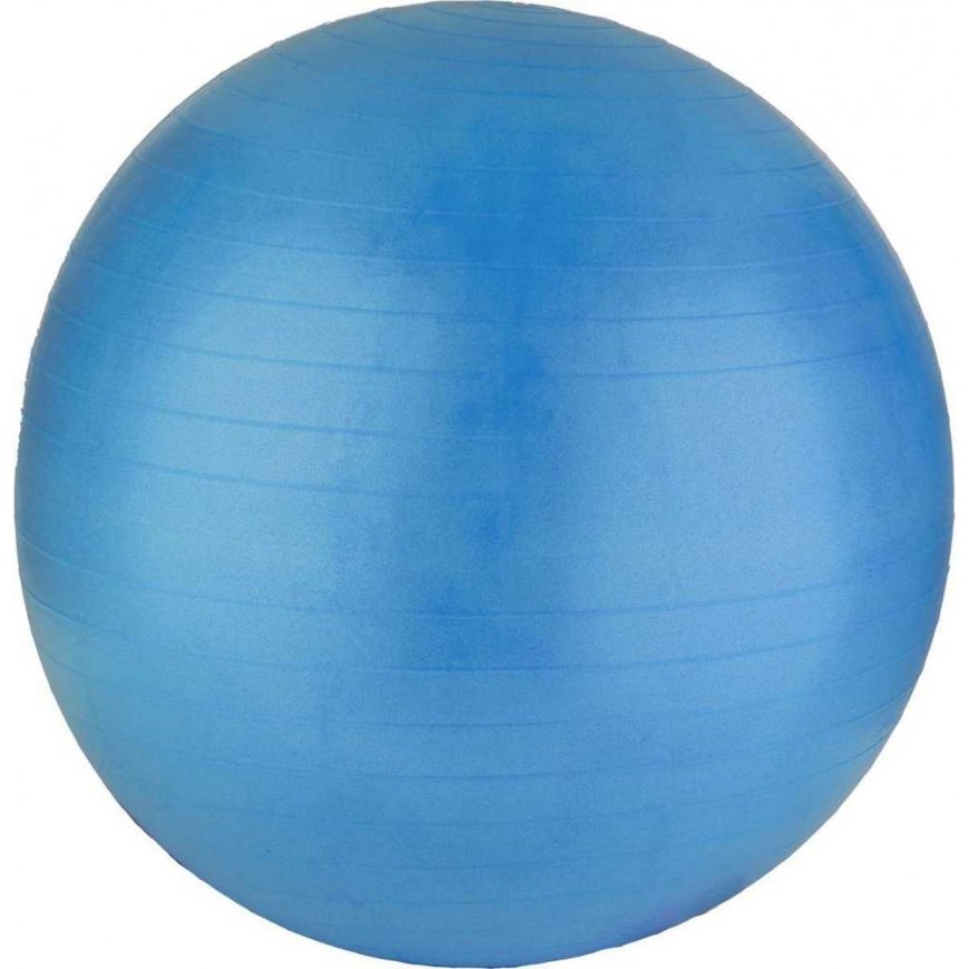 PIŁKA DO ĆWICZEŃ FITNESS 65CM ANTIBURST blue XQMAX