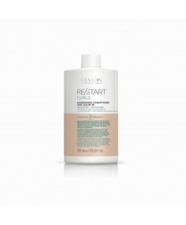 Leave-in nourishing conditioner for curly and wavy hair Revlon Restart For curly hair, 750 ml