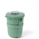 2 in 1 Yogurt Container with Amuse Cutlery - Green 2 in 1 Yogurt Container with Amuse Cutlery - Green