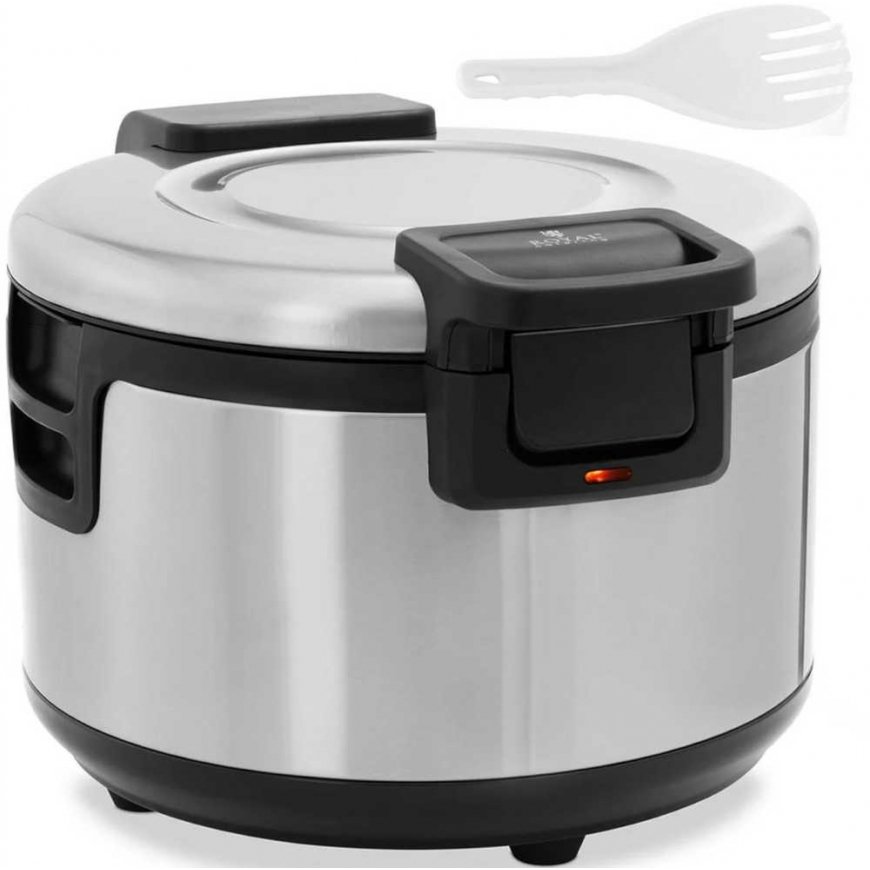 Royal Catering Elektrinis ryžių šildytuvas su nepridegančia danga 19 l 110 W