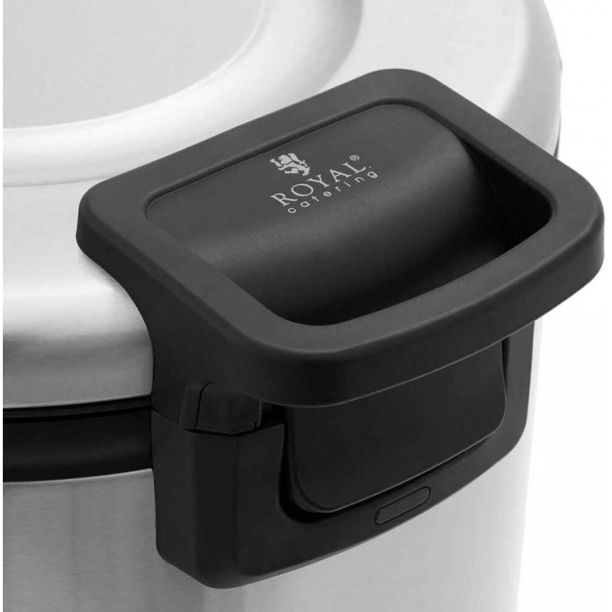 Royal Catering Elektrinis ryžių šildytuvas su nepridegančia danga 19 l 110 W – 2
