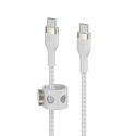 Belkin BOOST↑CHARGE PRO Flex USB-kaabel USB 2.0 2 m USB C Valge Belkin BOOST↑CHARGE PRO Flex USB-kaabel USB 2.0 2 m USB C Valge