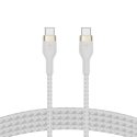 Belkin BOOST↑CHARGE PRO Flex USB-kaabel USB 2.0 2 m USB C Valge Belkin BOOST↑CHARGE PRO Flex USB-kaabel USB 2.0 2 m USB C Valge