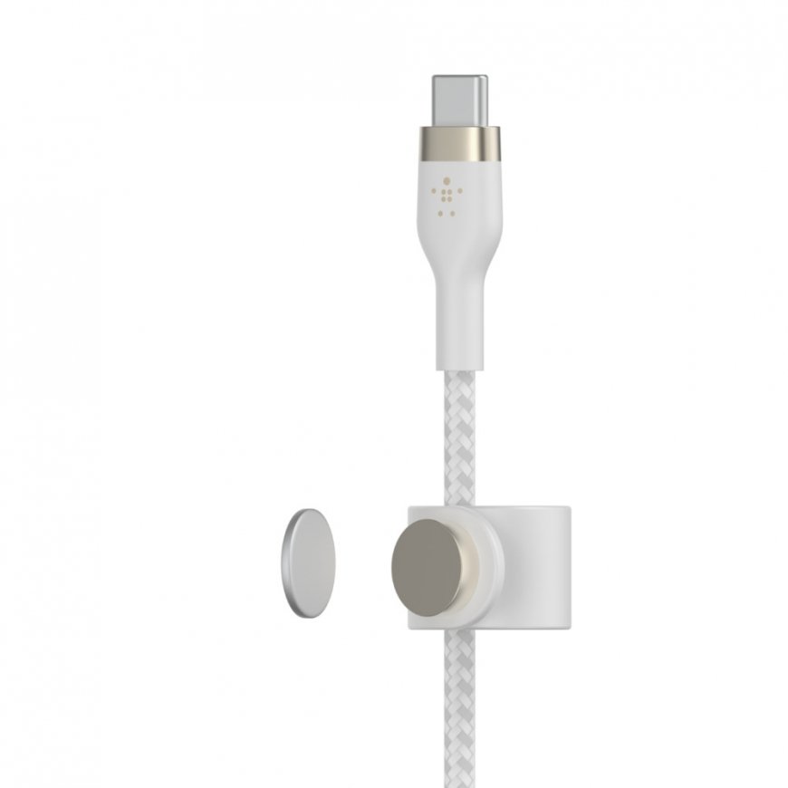 Belkin BOOST↑CHARGE PRO Flex USB kabelis USB 2.0 2 m USB C Balts – 5