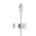 Belkin BOOST↑CHARGE PRO Flex USB cable USB 2.0 2 m USB C White Belkin BOOST↑CHARGE PRO Flex USB cable USB 2.0 2 m USB C White